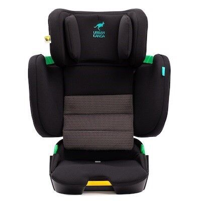 Urban Kanga Wallaroo Silla infantil plegable | Negro | Con respaldo de malla transpirable 3