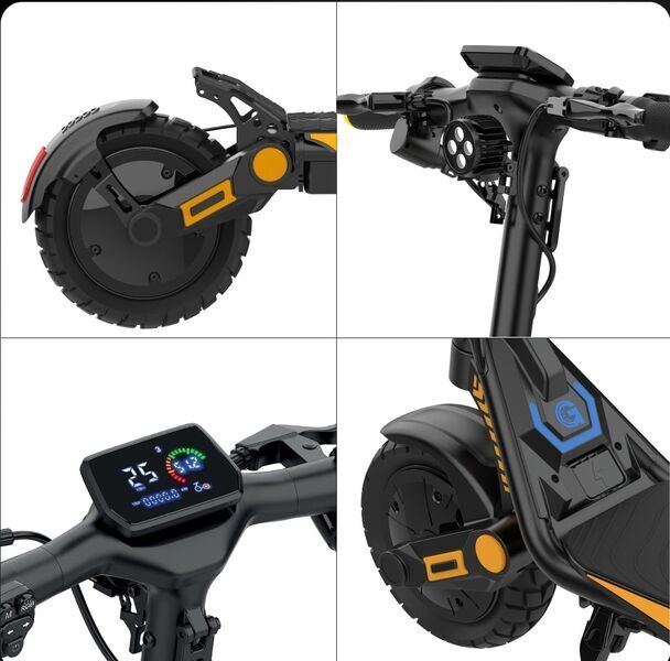 UrbanGlide All Road 6 2X2 | Überbestand | negro 1