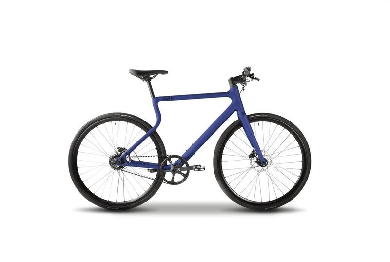 URWAHN Stadtfuchs Urban E-Bike (2023) | kobaltblau | 28" | S | < 100 km | Singlespeed 1