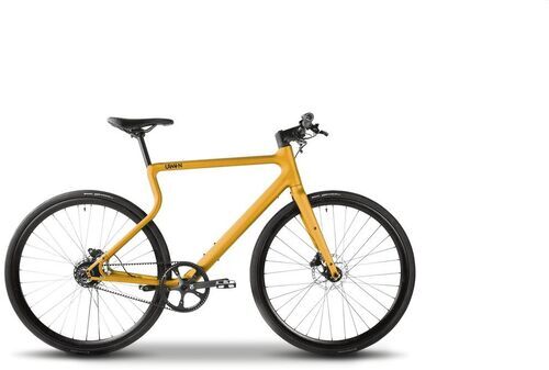 Väldigt bra: URWAHN Stadtfuchs Urban E-Bike (2023) | guldgul | 28" | S | < 100 km | 11-växlad
