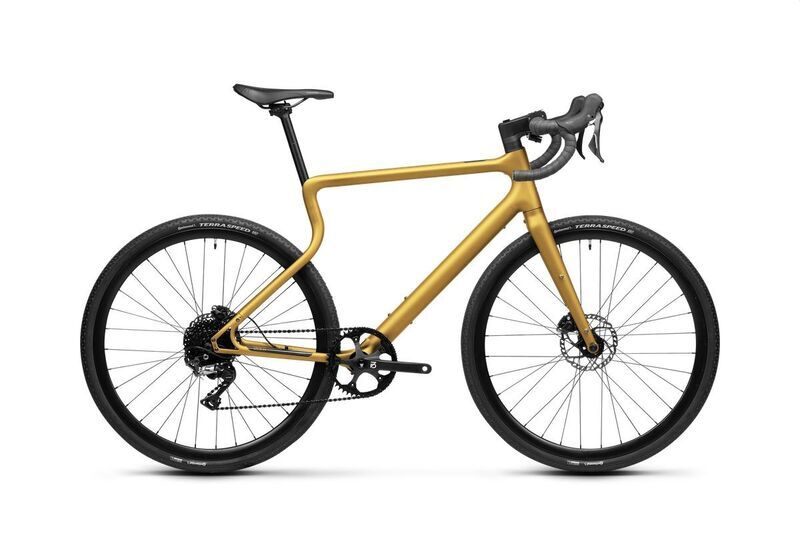 URWAHN Waldwiesel Gravel E-Bike (2023) | goldgelb | 28" | L | < 100 km 1