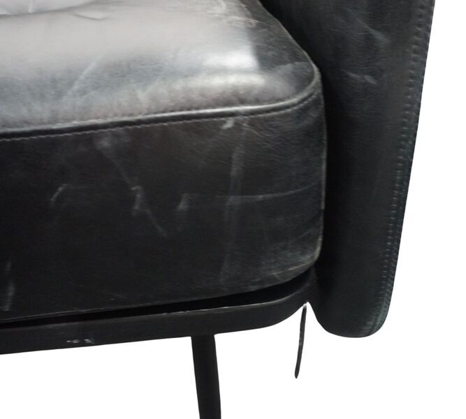 UTILITY 3-sjedalo sofa koža crn | Crna, image 4 of 4