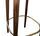 utility SH760 bar stool walnut | black, thumbnail 4 of 4