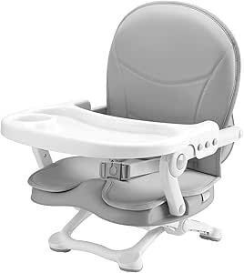 Uuoeebb 2-in-1 Kinderstuhlerhöhung | grau 1