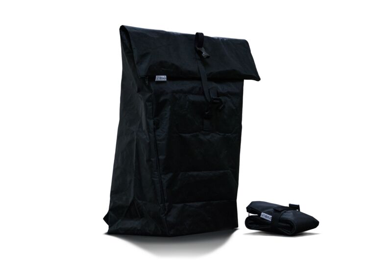 velo CARRIE eco - Federleichter Faltrucksack | schwarz 3