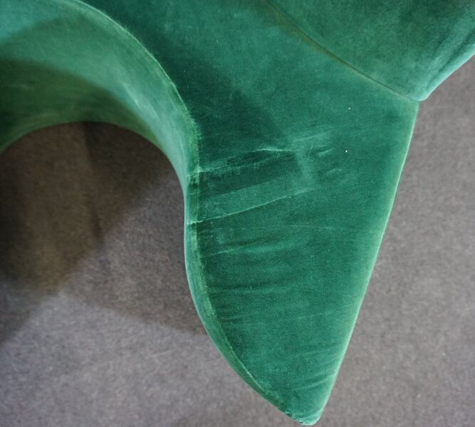 Verner Panton Cloverleaf sofa module dark green | dark green, image 3 of 4
