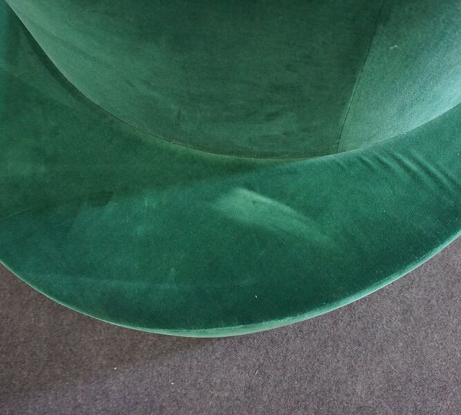 Verner Panton Cloverleaf sofa module left dark green | dark green, image 4 of 4