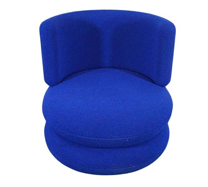 Verner Panton Easy Chair Dedar Karandash 006 Blau | blau, image 2 of 4