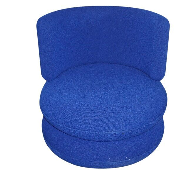 Verner Panton Easy Chair Dedar Karandash 006 Blau | blau, image 3 of 4
