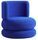 Verner Panton Easy Chair Dedar Karandash 006 blue | blue, thumbnail 1 of 5