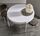 Verner Panton Series 430 stool velvet Taupe | Taupe, thumbnail 2 of 4