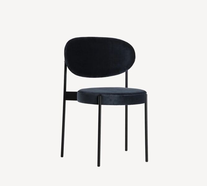 Verner Panton Series 430 Stuhl Samt Metall Rot | rot, image 1 of 5