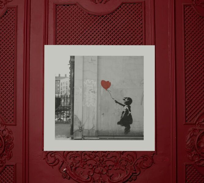 Vestry St - Banksy 40 x 40 cm | multicolored, image 1 of 4