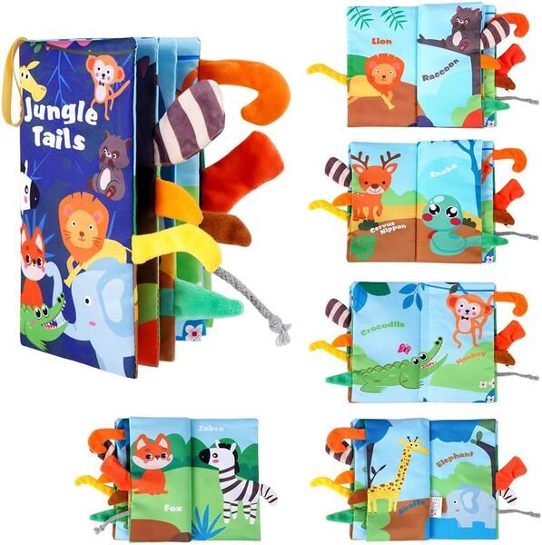 Vicloon Baby Stoffbuch | multicolored 1