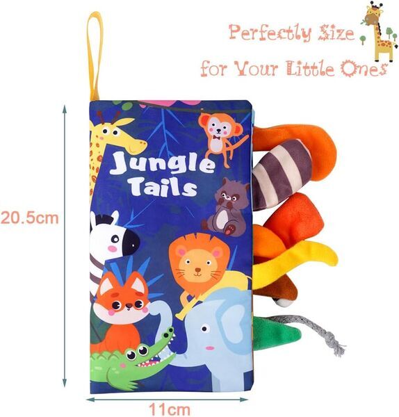 Vicloon Baby Stoffbuch | multicolored 2