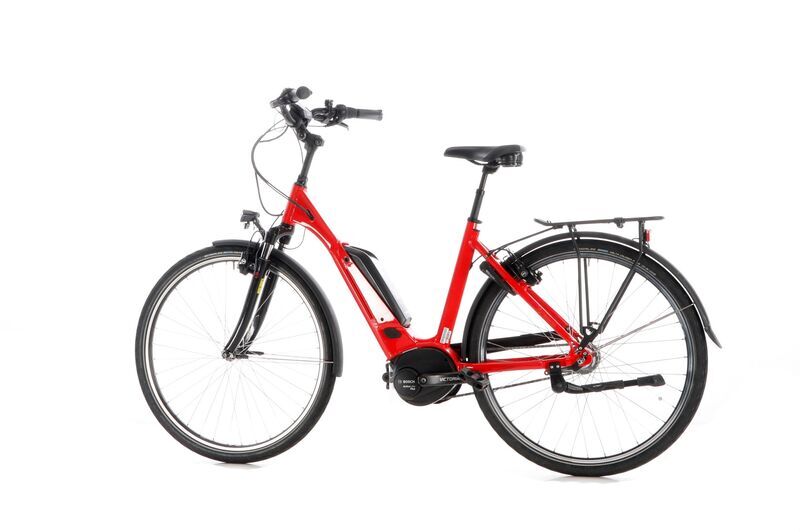 Victoria eTrekking 125 traffic (2021) | Tiefeinsteiger | rot | 28" | 51 cm | M | 2000 - 3000 km 3