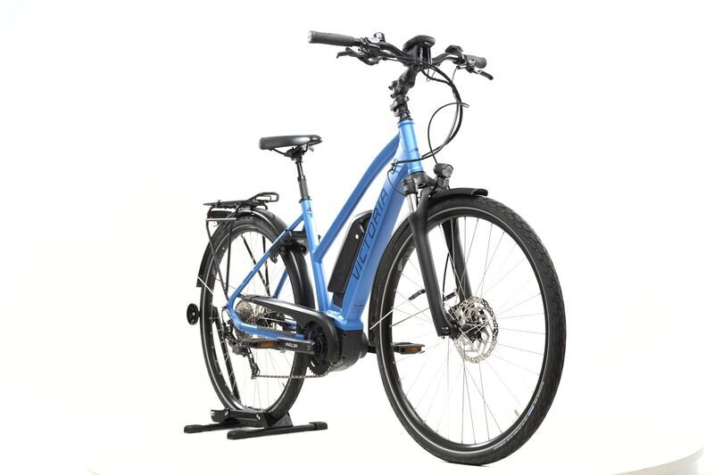 Victoria eTrekking 6.4 (2020) | Trapez | jeans blau matt/weiß | 26" | 48 cm | 500 - 1000 km 2
