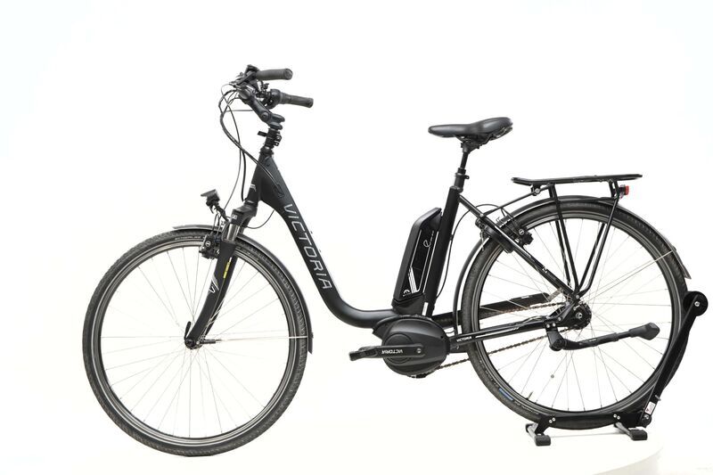 Victoria eTrekking 7.6 (2021) | Tiefeinsteiger | schwarz matt/weiß | 26" | 56 cm | 2000 - 3000 km 4