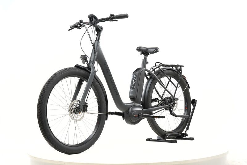 Victoria eUrban 11.9 (2020) | Tiefeinsteiger | wet asphalt matt/silber | 27.5" | 56 cm | 2000 - 3000 km 3