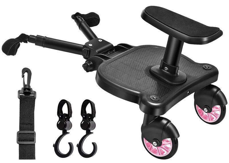 Vihir Buggy Board mit Sitz | rosa, image 1 of 3