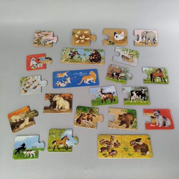 Vilac, Ravensburger MémoTager, Hase hüpf!, Tiere und ihre Kinder | mehrfarbig 5