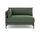 Vincent single-seater corner module left Cura Dark Green | green, thumbnail 1 of 5