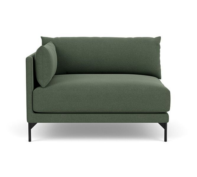 Vincent single-seater corner module left Cura Dark Green | green, image 1 of 5