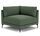 Vincent single-seater corner module Rechts Cura Dark Green | green, thumbnail 1 of 4