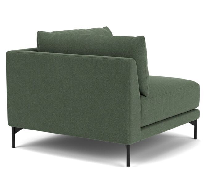 Vincent single-seater corner module Rechts Cura Dark Green | green, image 2 of 4