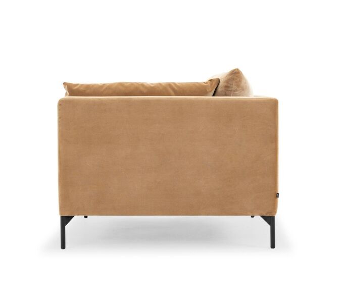 Vincent single-seater Modul Rechts velour matte beige | brown, image 2 of 4