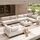 Vincent extérieur module chaise longue gauche Sandshell | marron, thumbnail 4 of 4
