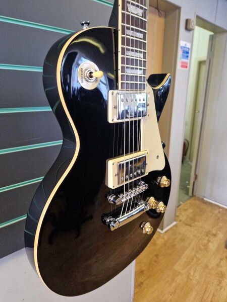 Vintage V99 Black Electric Guitar | Vintage Black, image 2 of 5