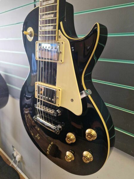 Vintage V99 Black Electric Guitar | Vintage Black, image 4 of 5