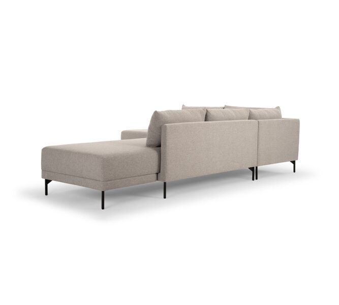 Vivica sofa bed left chaise longue Agnes Brown | brown, image 2 of 4