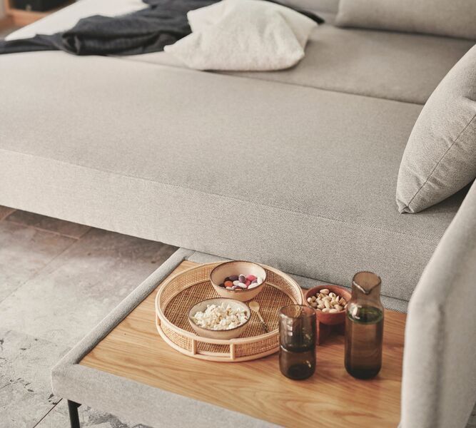 Vivica sofa bed left chaise longue Agnes Brown | brown, image 3 of 4