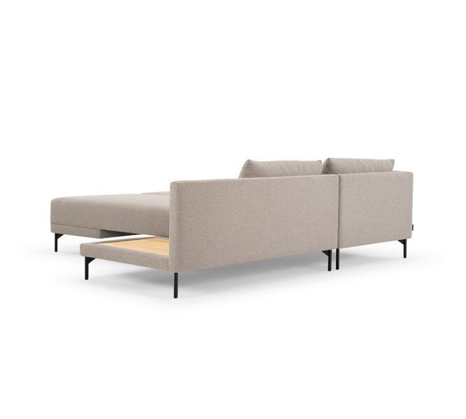 Vivica sofa bed left chaise longue Agnes Brown | brown, image 4 of 4