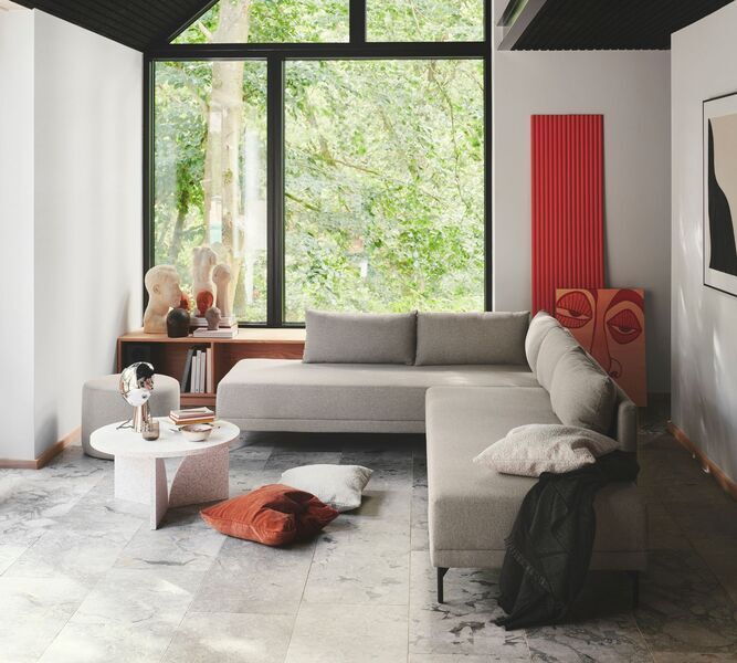Vivica Schlafsofa Récamiere Links Agnes Brown | marrón, image 1 of 5