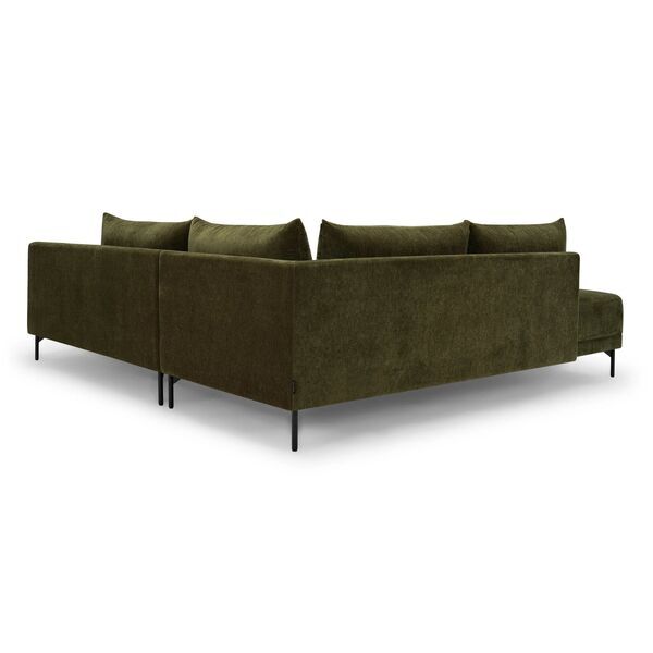 Vivica divano letto chaise longue sinistra Moss Olive | olivengrün, image 2 of 4