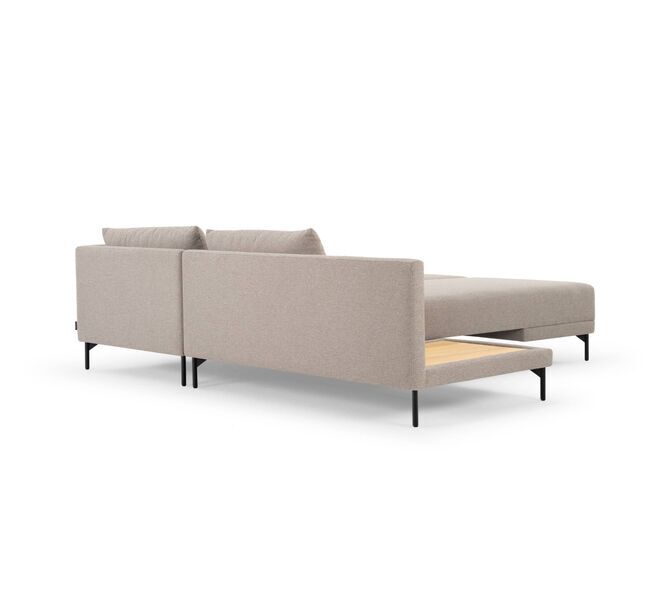 Vivica sofa bed right chaise longue Agnes Brown | brown, image 2 of 4