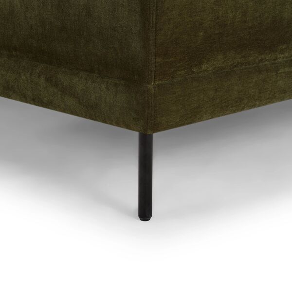 Vivica sofa bed right chaise longue Moss Olive | olive_green, image 4 of 4