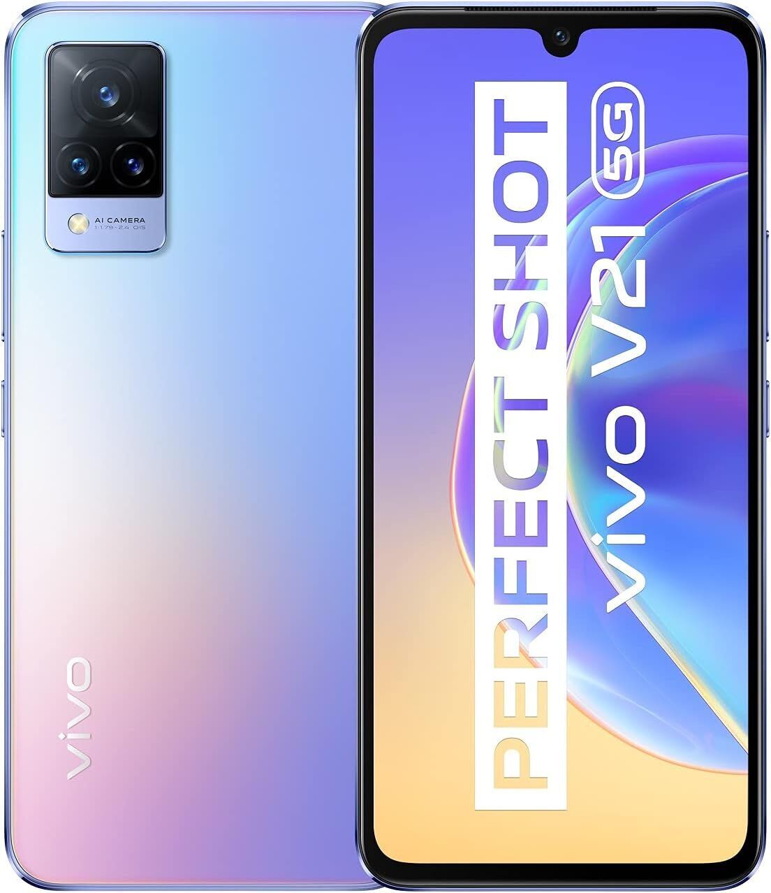 Vivo V21 5G | 8 GB | 128 GB | Sunset Dazzle