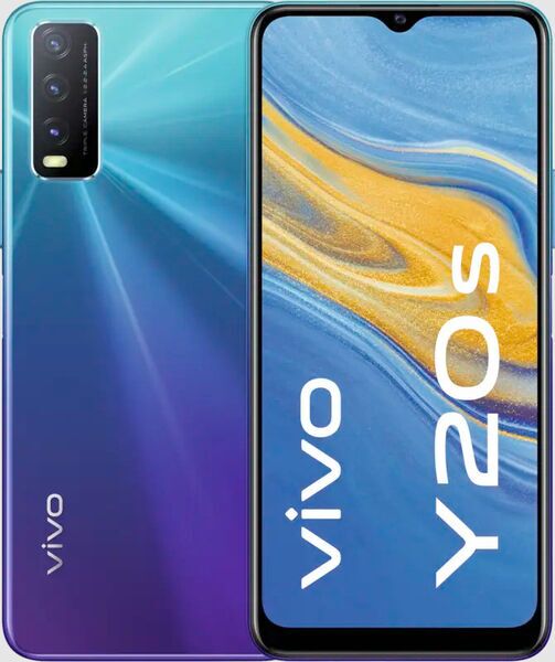 Vivo Y20s | 4 GB | 128 GB | Dual-SIM | Nebula Blue 1