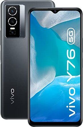 EASSGU Coque pour Vivo Y76 5G (6.58 inches), Étui en Silicone TPU