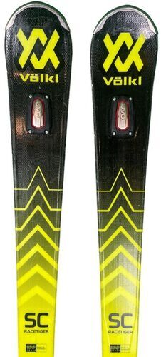 Völkl Racetiger SC Black (2020/2021) | gul/svart | 155 cm