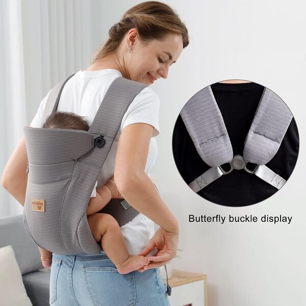 Vrbabies Babytrage | dark grey 3