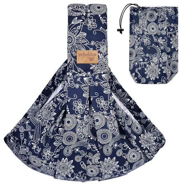 vrbabies Babytrage Ein-Schulter | dark blue 1