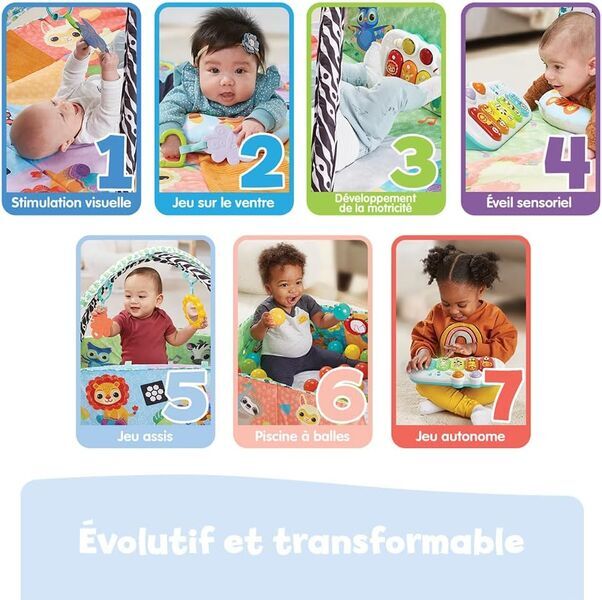 VTech Baby Ptits Copains Krabbeldecke | multicolored 3