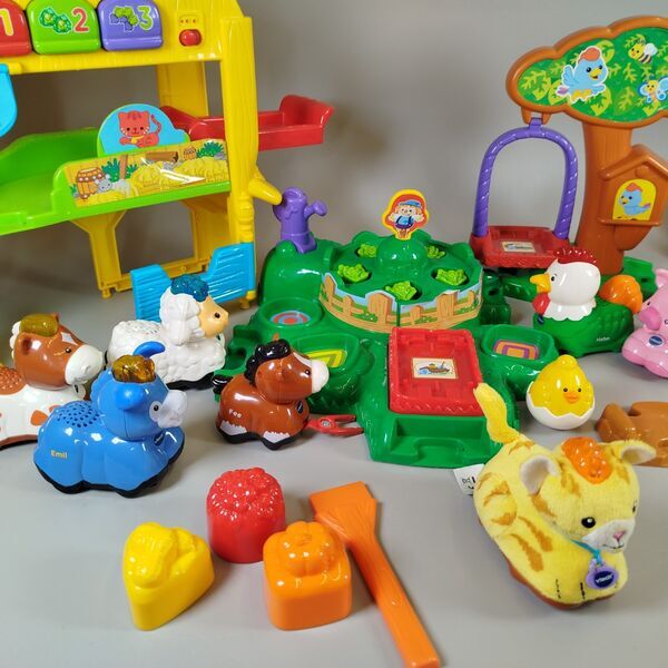 VTech Bauernhof-Spielset – Elektronische Farm mit Tierfiguren | multicolored 3