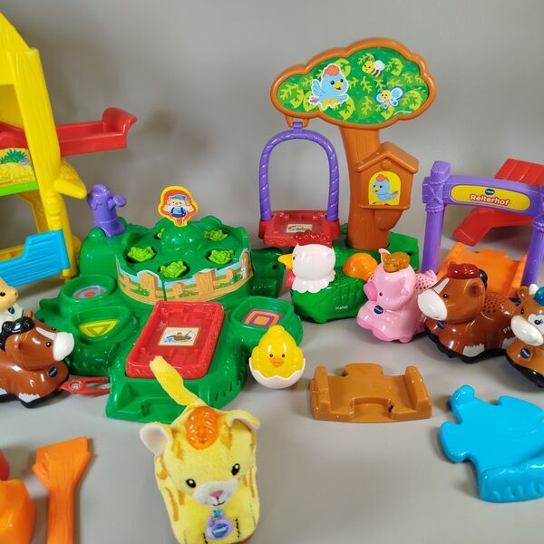 VTech Bauernhof-Spielset – Elektronische Farm mit Tierfiguren | multicolored 4