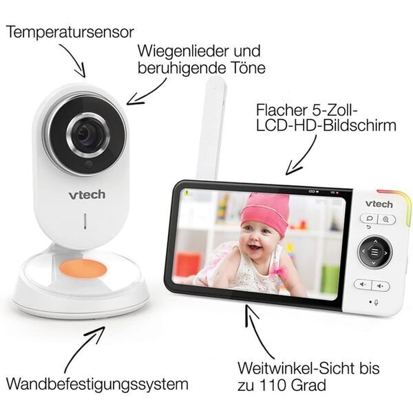 VTech BM818 Baby Monitor | white 2